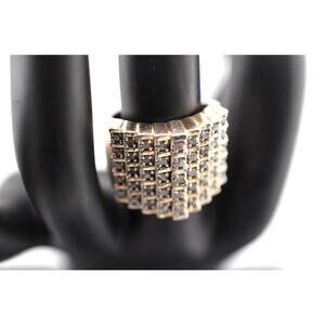 JWBR 925 Sterling Silver Diamond Ring Size 7